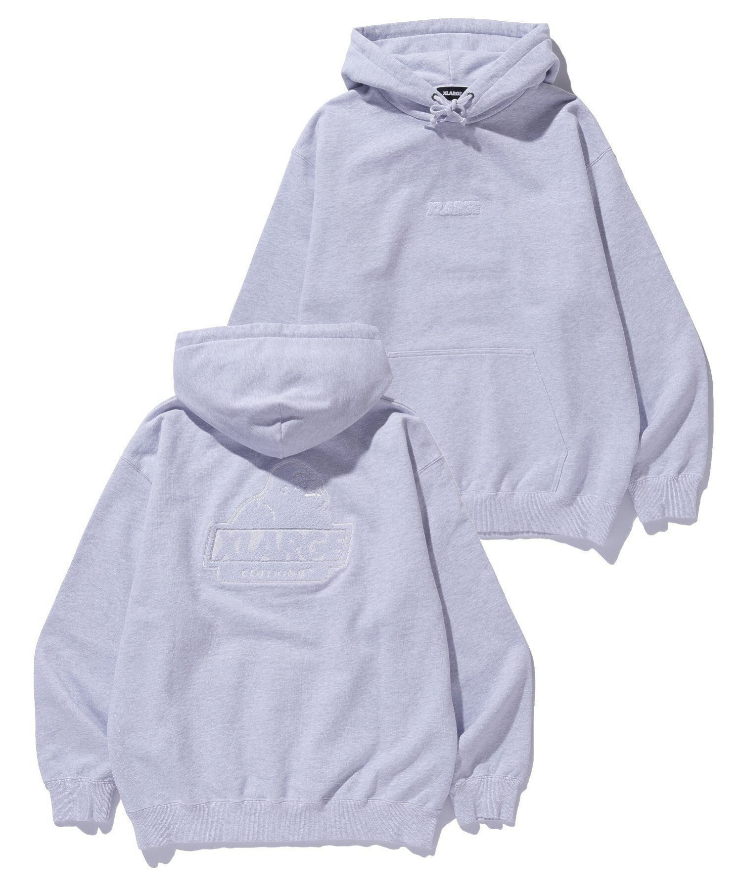 XLARGE SLANTED OG HOODED SWEATSHIRT XLARGE エクストララージ トップス パーカー・フーディー ブラウン パープル グレー ブラック【送料無料】