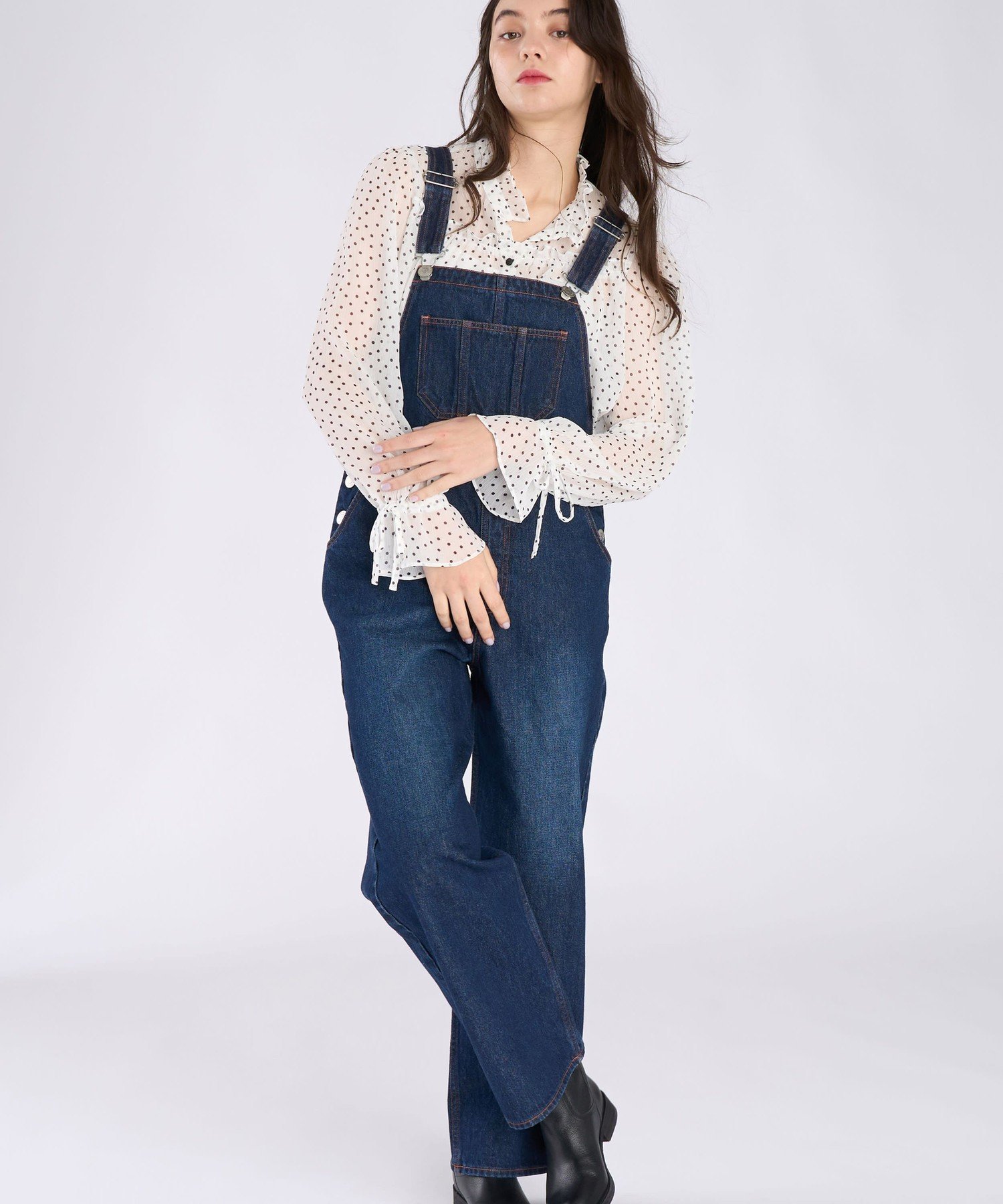 To b. by agnes b. To b. by agnes b. * NEEDBY heritage PENELOPE WITH TO B. アニエスベー オールインワン・オーバーオール オーバーオール・サロペット ネイビー【送料無料】