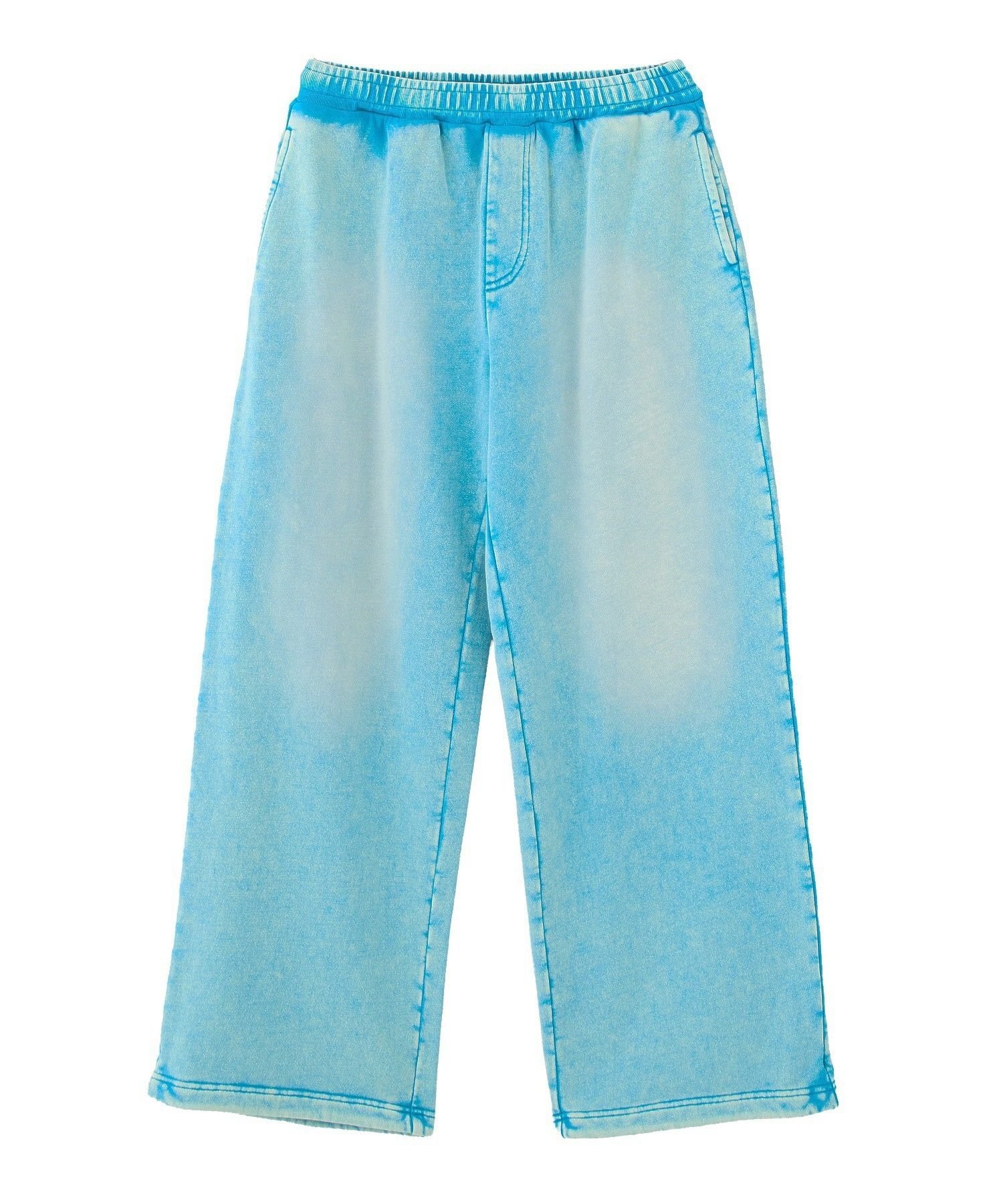 X-girl FACE LABEL WASHED SWEATPANTS エックスガール パンツ その他のパンツ ブラック ピンク
