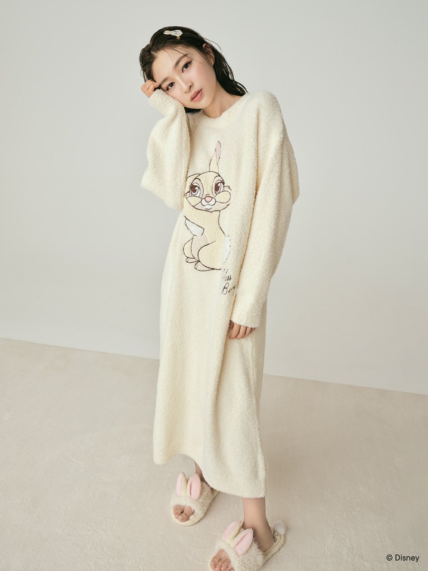 SNIDEL HOME 【Bambi】ミス・バニー&とんすけ / ジャガードニットワンピース スナイデルホーム ワンピース・ドレス その他のワンピース・ドレス【送料無料】のサムネイル