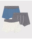 【SALE/10%OFF】PETIT BATEAU トランクス3枚組 プチバトー インナー・ルームウェア ボクサーパンツ・トランクス【送料無料】