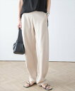 【SALE/45%OFF】La-gemme ポンチカーヴィパンツ ラジュール パンツ その他のパンツ ブラウン ホワイト グレー ベージュ ブラック ネイビー