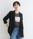 【SALE/60%OFF】INDIVI 【洗える/UVケア/接触冷感/SETUP可能】麻混テーラードダブルジャケット インディヴィ スーツ・フォーマル セットア...