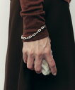 SMELLY so' oval chain bracelet スメリー アクセサリー・腕時計 ブレスレット・バングル ブラック【送料無料】(4)