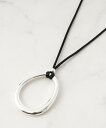 【SALE/30%OFF】INDIVI 【フリー調整】メタルワントップロングネックレス インディヴィ アクセサリー・腕時計 ネックレス ゴールド シルバー【送料無料】