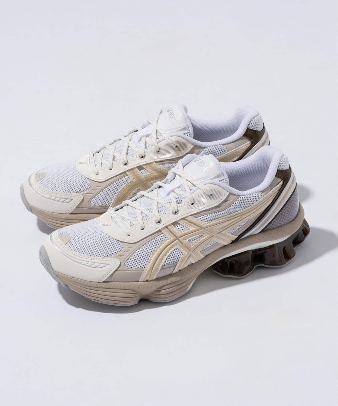 【SALE／30%OFF】EDIFICE ASICS(アシックス) GEL-KINETIC FLUENT 022/102 エディフィス シューズ・靴 スニーカー シルバー ホワイト【送料無料】