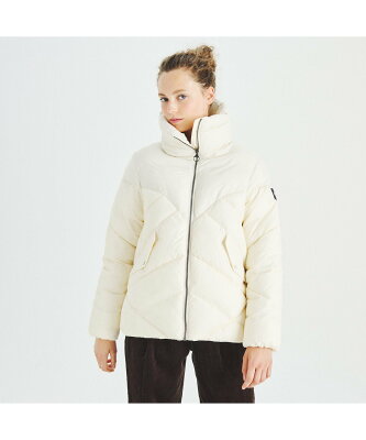 【SALE/40%OFF】AIGLE 撥水 オドナウ ジャケット エーグル ジャケット・アウター ダウンジャケット・ダウンベスト ホワイト レッド【送料無料】