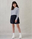 【SALE/30%OFF】petit main 【リンク】衿ロンTバルーンSKセット ナルミヤオンライン ワンピース・ドレス ワンピース ネイビー(4)