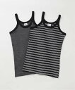 JOURNAL STANDARD 別注【MILLER/ミラー】 リブタンクトップ 2枚セット ジャーナル スタンダード トップス ノースリーブ・タンクトップ【送...