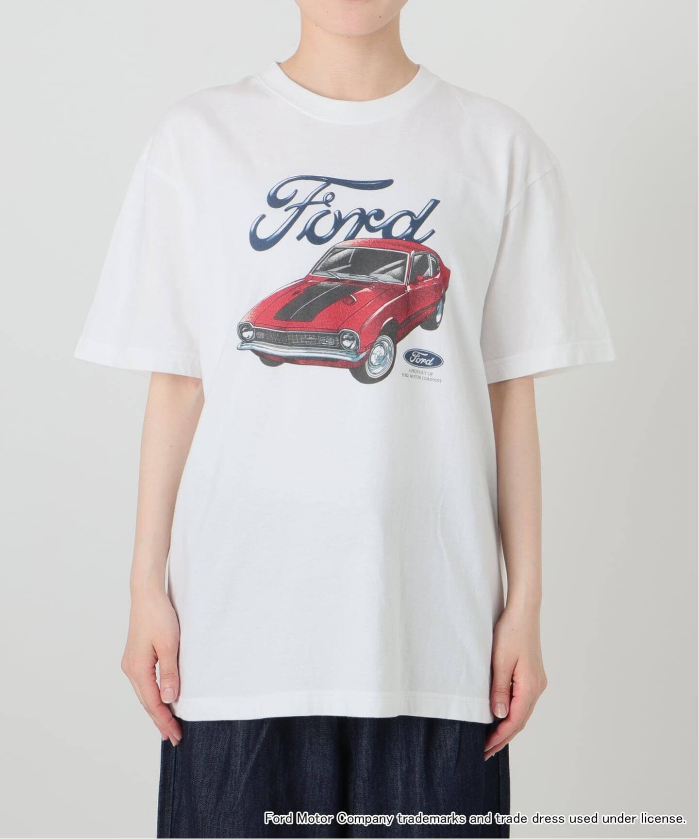 JOINT WORKS ≪予約≫GOOD ROCK SPEED / グッドロックスピード Ford CAR GRAPHIC T-SHIRT ジョイントワークス トップス カットソー・Tシャツ ホワイト【送料無料】