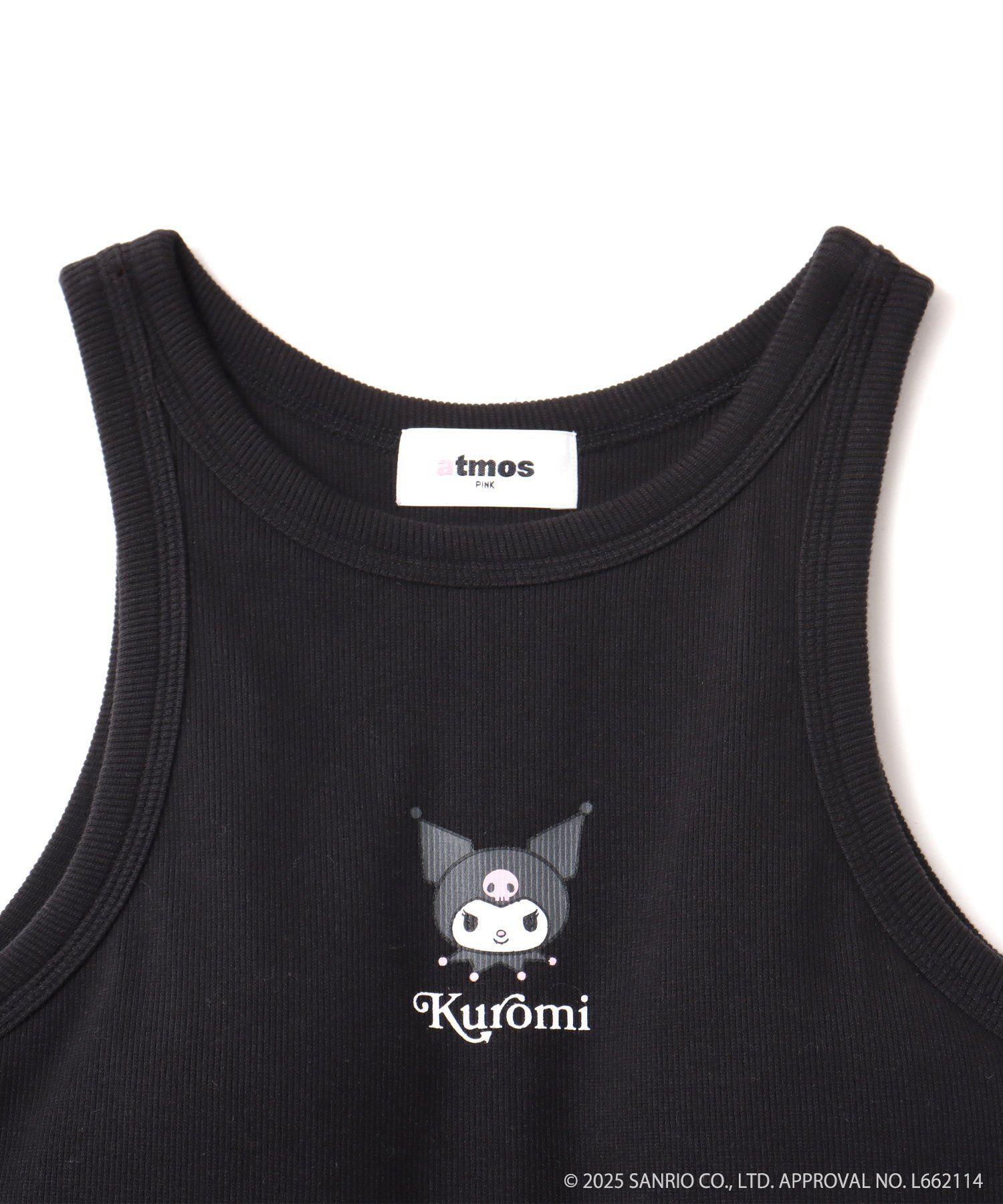 atmos pink atmos pink x MY MELODY & KUROMI Print Tank Top BLACK アトモス トップス ノースリーブ・タンクトップ ブラック