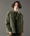 アヴィレックス 【SALE／50%OFF】AVIREX バギー フィット B.D.U. ジャケット/BAGGY FIT B.D.U. JACKET アヴィレックス ジャケット・アウター ブルゾン・ジャンパー グリーン ブラック ベージュ【送料無料】