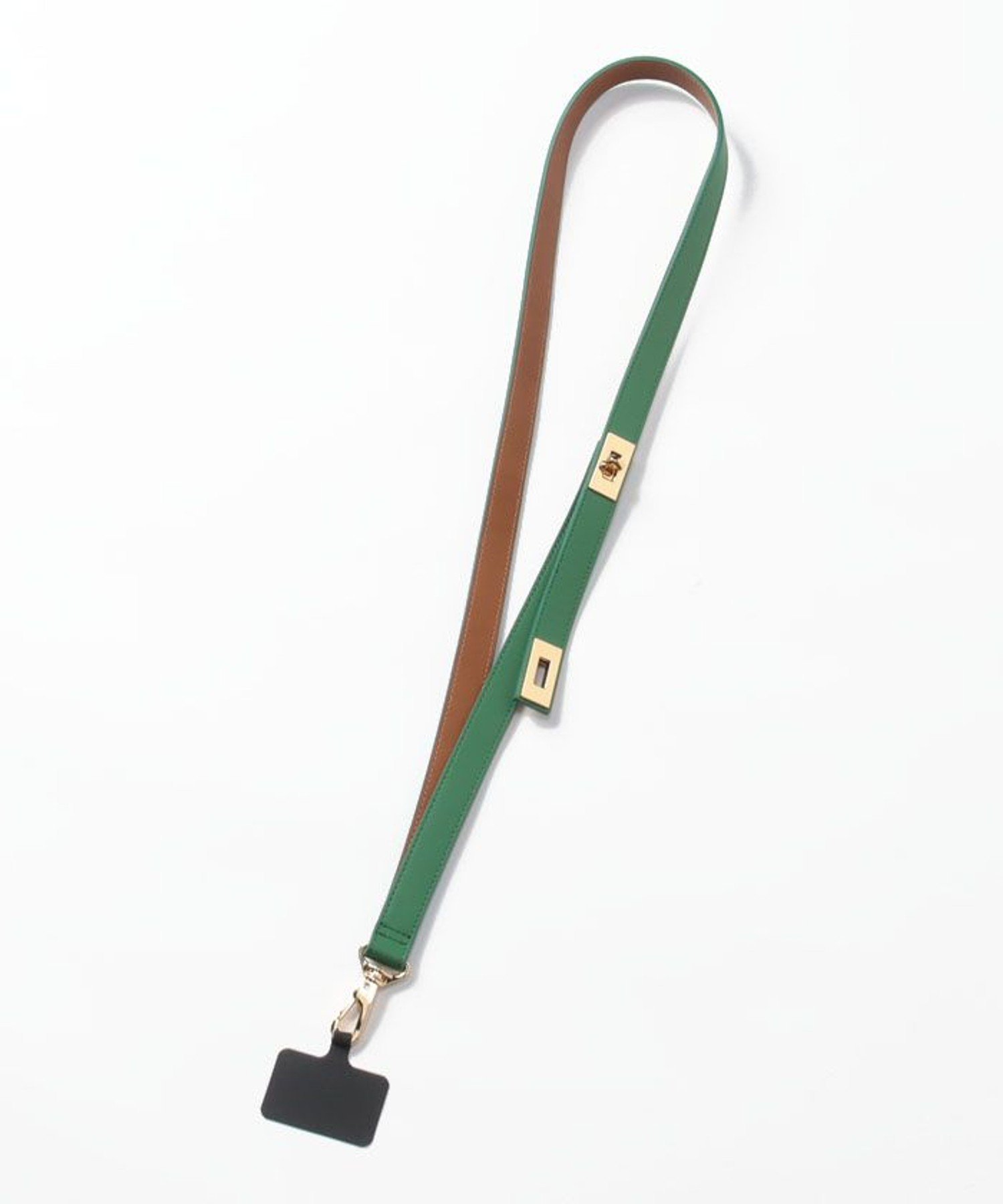 allureville 【VIOLAd'ORO (ヴィオラドーロ)】ケイタイストラップベルト アルアバイル スマホグッズ・オーディオ機器 スマホ・タブレット・PCケース/カバー グリーン グレー ブラック【送料無料】のサムネイル