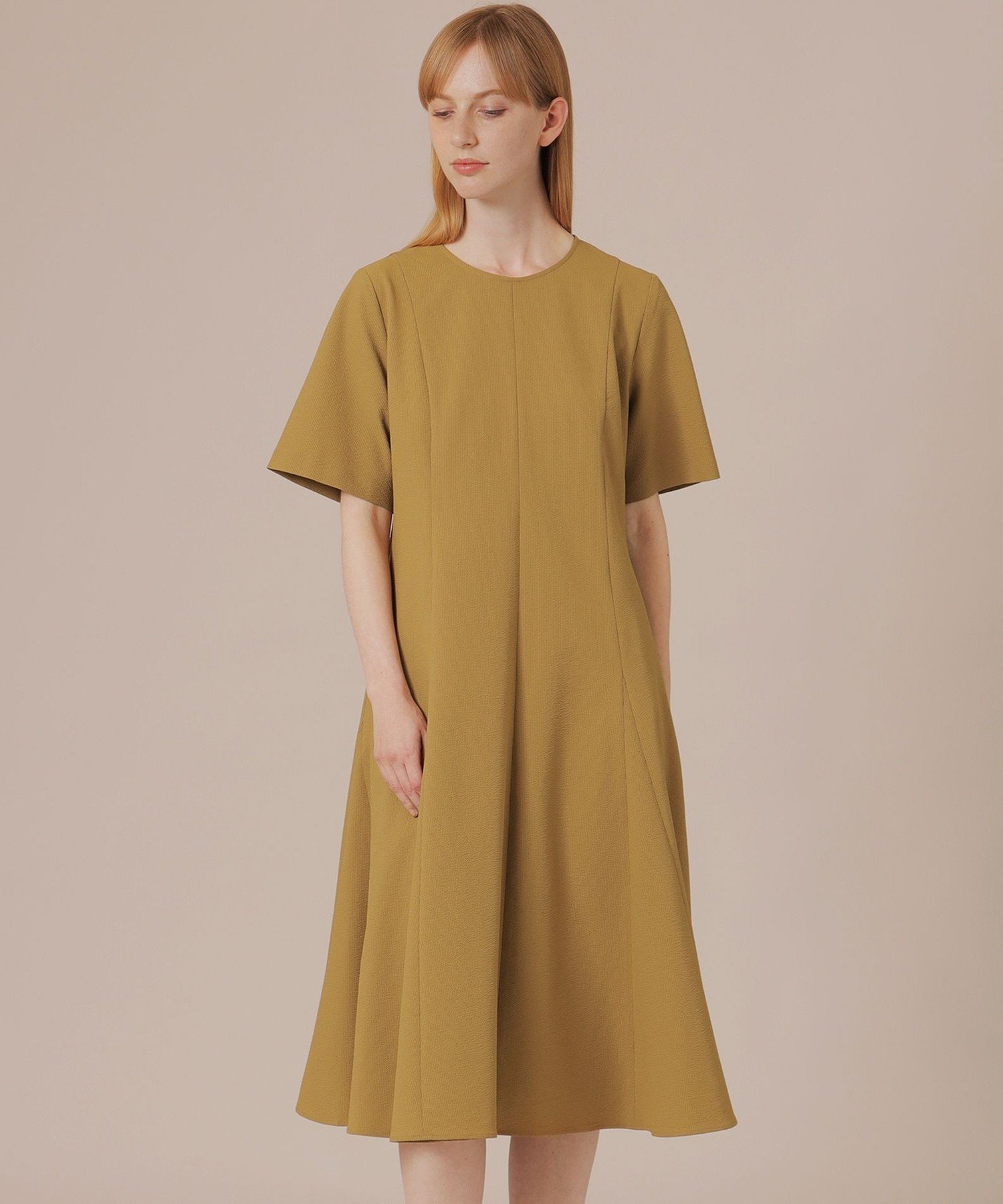 【SALE/45%OFF】MACKINTOSH LONDON ストレッチサッカーワンピース マッキントッシュ ロンドン ワンピース・ドレス ワンピース ブラック ブラウン【送料無料】