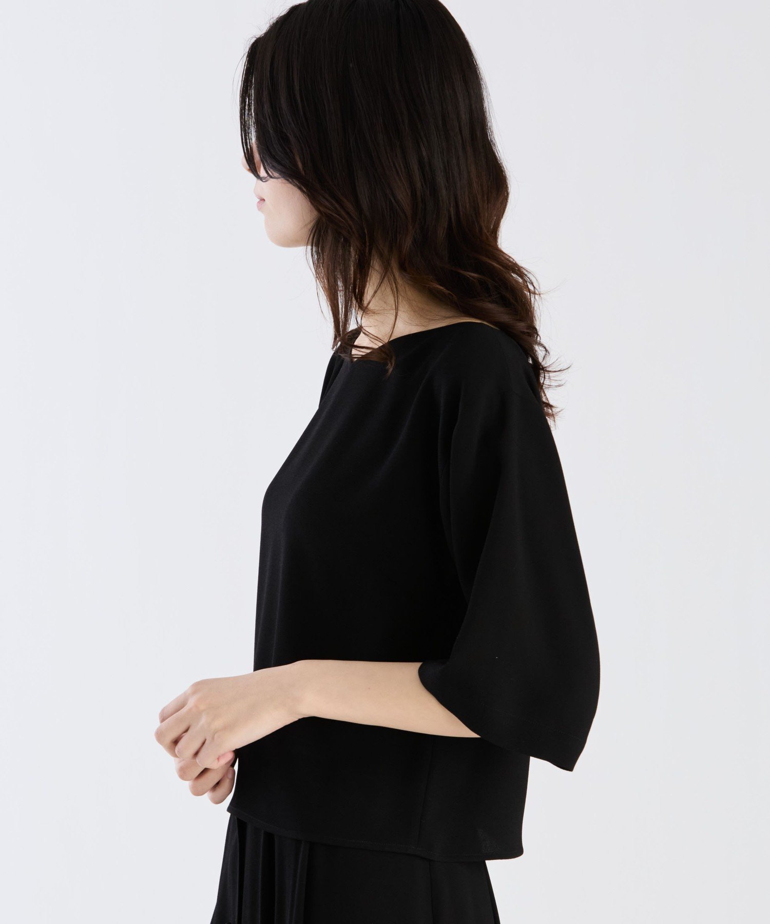 カットソー アニエスベー トップス カットソー・Tシャツ ブラック
