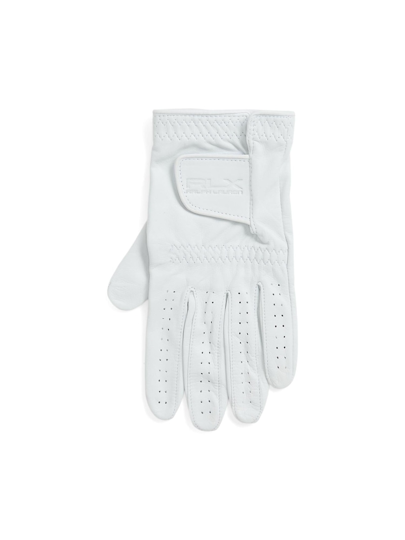 ラルフローレン　手袋（メンズ） POLO GOLF/RLX Golf (RLX)レザー ゴルフ グローブ ラルフローレン ファッション雑貨 手袋 ホワイト【送料無料】
