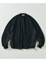 【SALE/50%OFF】FREAK'S STORE リラックスフィット 異素材切り替え ドッキング クルーネックニット 【限定展開】 24AW フリークススト...