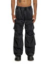DIESEL メンズ デニム ルーズ ストレート D-BAERTSON-S ディーゼル パンツ ジーンズ・デニムパンツ ブラック【送料無料】