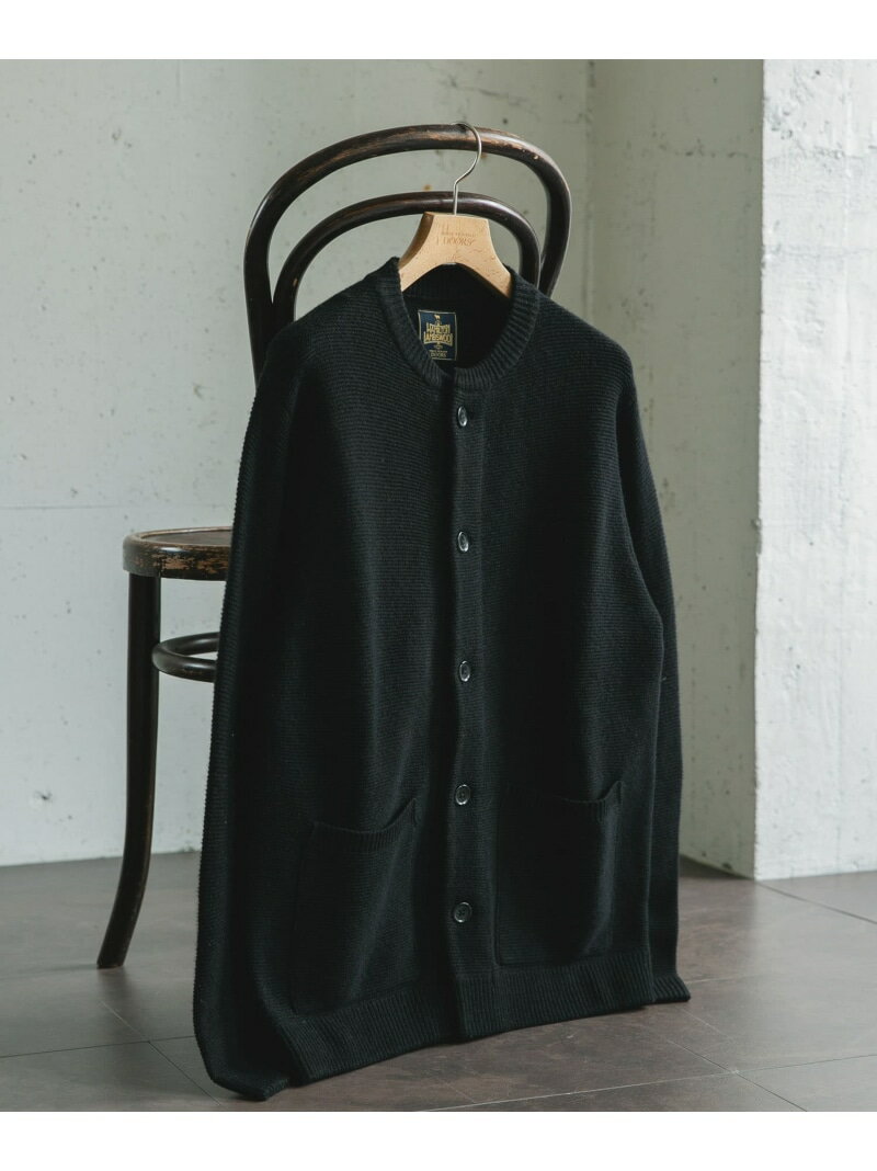 URBAN RESEARCH DOORS ハミルトンウールガーターカーディガン アーバンリサーチドアーズ トップス カー..