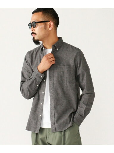 BEAMS PLUS BEAMS PLUS|フランネル ボタンダウン シャツ ビームス メン トップス シャツ・ブラウス グリーン ホワイト ベージュ ネイビー カーキグリーン【送料無料】 BEAMS PLUS BEAMS PLUS|フランネル ボタンダウン シャツ ビームス メン トップス シャツ・ブラウス グリーン ホワイト ベージュ ネイビー カーキグリーン【送料無料】