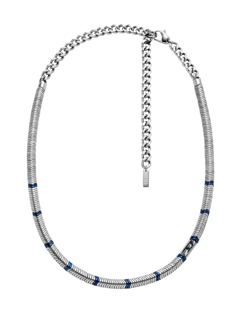 DIESEL ディーゼル アクセサリー メンズ ネックレス DX1576931 ウォッチステーションインターナショナル アクセサリー・腕時計 ネックレス シルバー【送料無料】のサムネイル