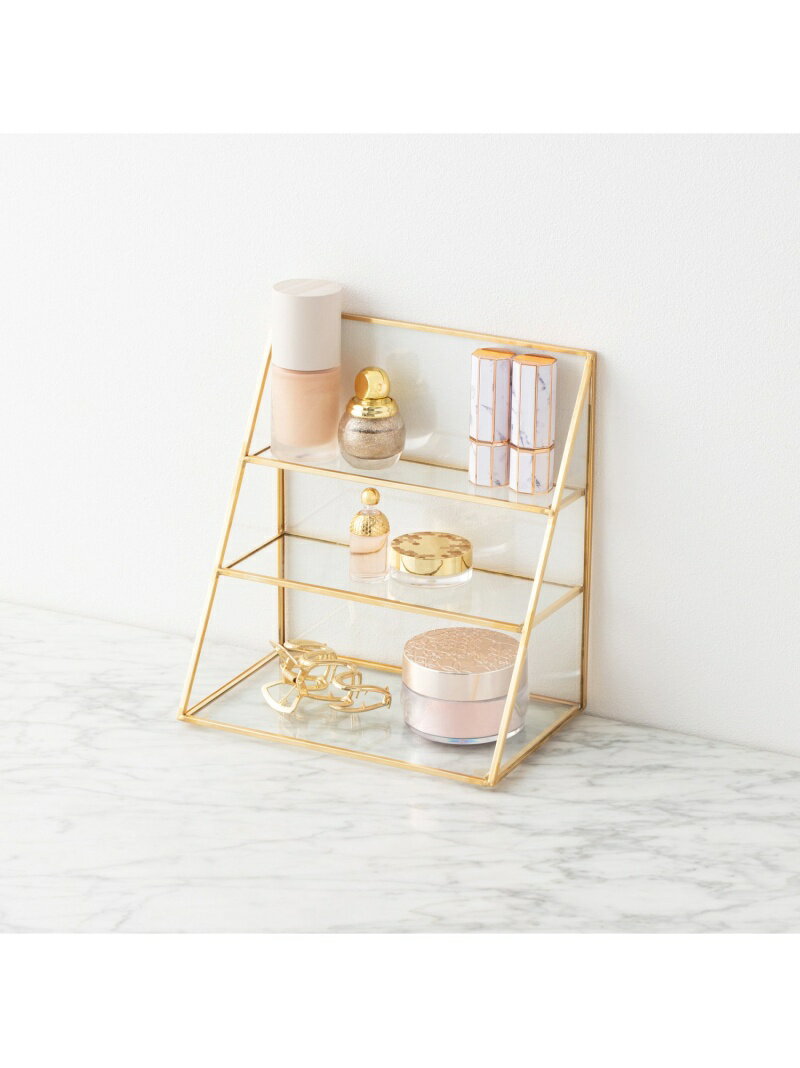 Francfranc ガラスオーガナイザー スタンド フランフラン インテリア・生活雑貨 収納用品・棚・ラック