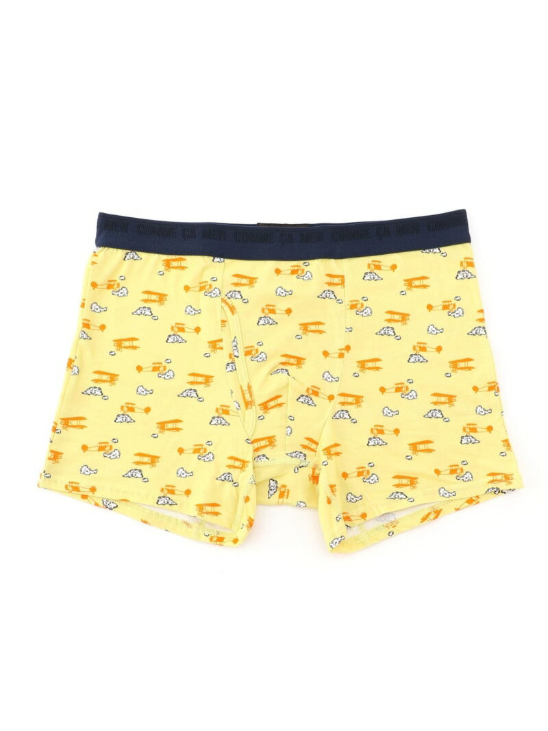 COMME CA MEN COMME CA MEN/コムサメン 飛行機柄ボクサー ボディライフ インナー・ルームウェア ボクサ..