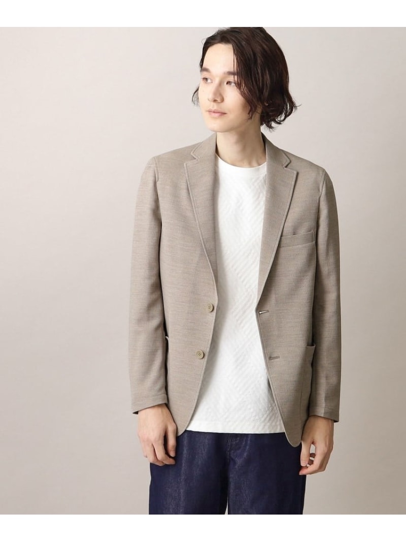 ザ ショップ ティーケー アウター メンズ 【SALE／30%OFF】THE SHOP TK リネンライクメッシュブレザー ザ ショップ ティーケー ジャケット・アウター テーラードジャケット・ブレザー ベージュ ネイビー【RBA_E】【送料無料】