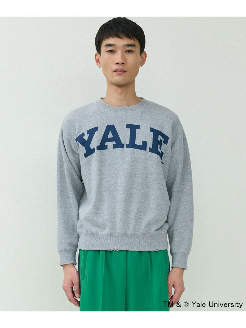 Johnbull Private labo YALE スウェット ジョンブルプライベートラボ トップス スウェット・トレーナー グレー【送料無料】