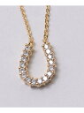 【SALE/10%OFF】Brodiaea by goldblood Brodiaea by goldblood ホースシューチャームネックレス シルバーバレッ...
