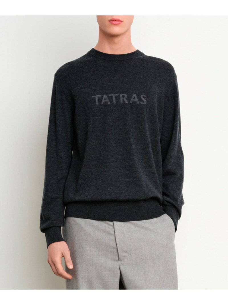 TATRAS 【TATRAS 直営店】MEDUNO メデゥノ / ニット タトラスコンセプトストア トップス ニット ブラック グレー ネイビー【先行予約】*【送料無料】