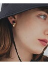 IRIS47 IRIS 47/(U)braid earring セットアップセブン アクセサリー・腕時計 イヤリング・イヤーカフ ゴールド シルバー【先行予約】*【送料無料】