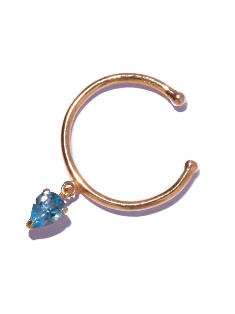 les bon bon les bon bon/float earcuff BOB453 セットアップセブン アクセサリー・腕時計 イヤリング・イヤーカフ ブルー グリーン ピンク パープル【先行予約】*【送料無料】