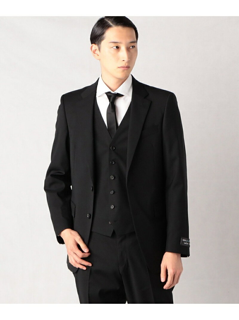 【SALE/40%OFF】COMME CA MEN 【REDA ACTIVE】ウールトロピカル セットアップジャケット コムサメン スーツ・フォーマル スーツジャケット ブラック【RBA_E】【送料無料】