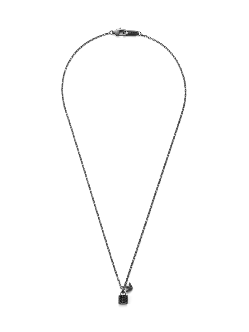 アルマーニ EMPORIO ARMANI Gunmetal Necklace EGS3083060 ウォッチステーションインターナショナル アクセサリー・腕時計 ネックレス シルバー【送料無料】