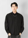【SALE/46%OFF】semanticdesign レーヨン混 ネックレス付 長袖BIGシャツ タカキュー トップス シャツ・ブラウス ホワイト ベージュ ...