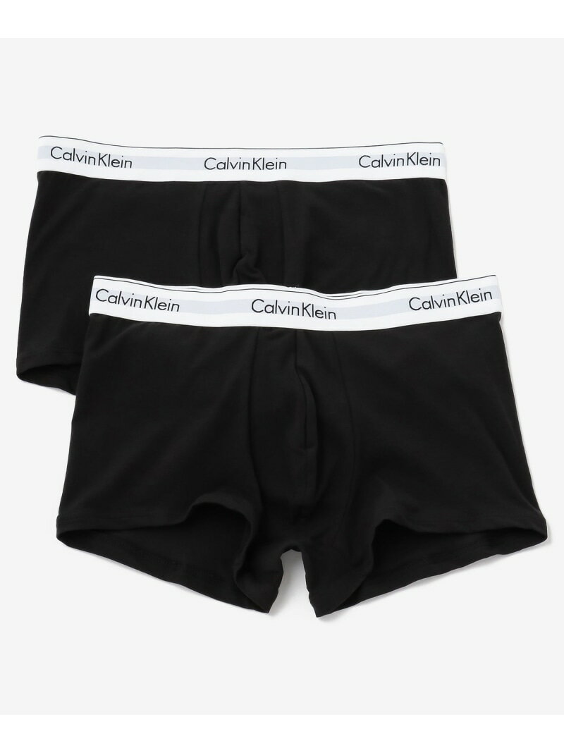 カルバン・クライン Calvin Klein Underwear 【公式ショップ】 カルバンクライン MODERN COTTON STRETCH ボクサーパンツ 2枚パック Calvin Klein Underwear NB1086 カルバン・クライン インナー・ルームウェア ボクサーパンツ・トランクス ブラック グレー ホワイト【送料無料】