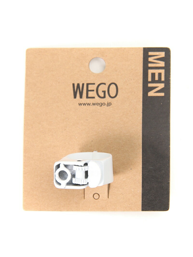 【SALE／74%OFF】WEGO 【WEGO】(M)ライターリング ウィゴー アクセサリー・腕時計 リング・指輪 ホワイト【RBA_E】