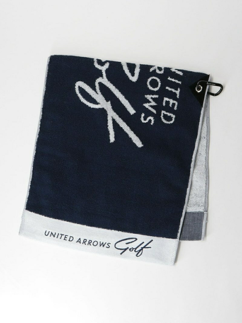 UNITED ARROWS ＜UNITED ARROWS GOLF＞ プレイヤーズ タオル ユナイテッドアローズ スポーツ・アウトドア用品 その他のスポーツ・アウトドア用品 ネイビー グリーン パープル【送料無料】