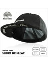 NAIGAI NAIGAI TRAIL ナイガイ SHORT BRIM CAP 【1st】 短いツバキャップ 帽子 ナイガイ 帽子 キャップ ブラック