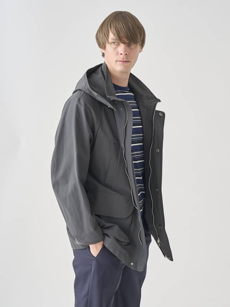 JOHN SMEDLEY コットンナイロングログラン ハンティングジャケット|FJM262 ジョンスメドレー ジャケット・アウター その他のジャケット・アウター...