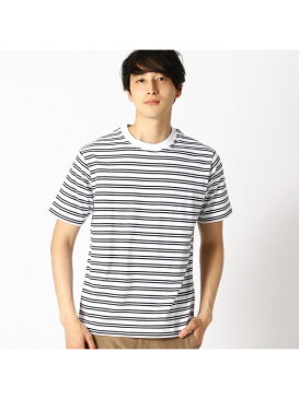 【SALE/70%OFF】COMME CA ISM ボーダー Tシャツ コムサイズム カットソー Tシャツ ホワイト ブラック オレンジ ブルー【RBA_E】
