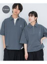 【SALE/60%OFF】SENSE OF PLACE 『別注』TeddyBear*SENSE OF PLACE テディベアハーフZIPスウェット センス オブ プレイス トップス スウェット・トレーナー ピンク グレー【RBA_E】