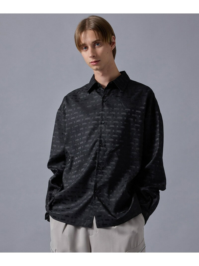 【SALE/60%OFF】JUNRed グリッタージャガードシャツ ジュンレッド トップス シャツ・ブラウス ブラック ブルー ホワイト【RBA_E】
