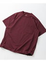 EKAL 『吸水速乾/UVカット』DRY OUT BALLOON FIT T-SHIRTS アーバンリサーチドアーズ トップス カットソー・Tシャツ ブラック ネイビー ホワイト カーキグリーン【送料無料】