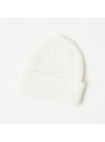 ABAHOUSE LASTWORD <BASIQUENTI>【丸洗いOK】ユニセックス ワッフル編み ニットキャップ アバハウス 帽子 ハット オレンジ ベージ...