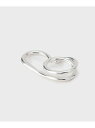 【SALE/51%OFF】tk.TAKEO KIKUCHI 【BOX付】Wフィンガーリング ティーケータケオキクチ アクセサリー・腕時計 リング・指輪 シルバー...