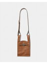 beautiful people market shoulder bag in shrink leather ビューティフルピープル バッグ ショルダーバッグ ...
