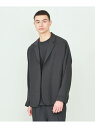 UNITED ARROWS SONS ＜UNITED ARROWS SONS by DAISUKE OBANA ESSENS＞ I D/S JACKET/テーラードジャケット ユナイテッドアローズ ジャケット アウター テーラードジャケット ブレザー グレー ブラック【送料無料】