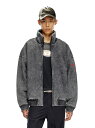 【SALE/40%OFF】DIESEL メンズ ジャケット ディーゼル トップス スウェット・トレーナー ブルー ブラック【RBA_E】【送料無料】
